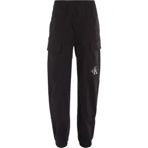 Calvin Klein Sateen Cargo Sweatpants Ck Black Elegance High-end