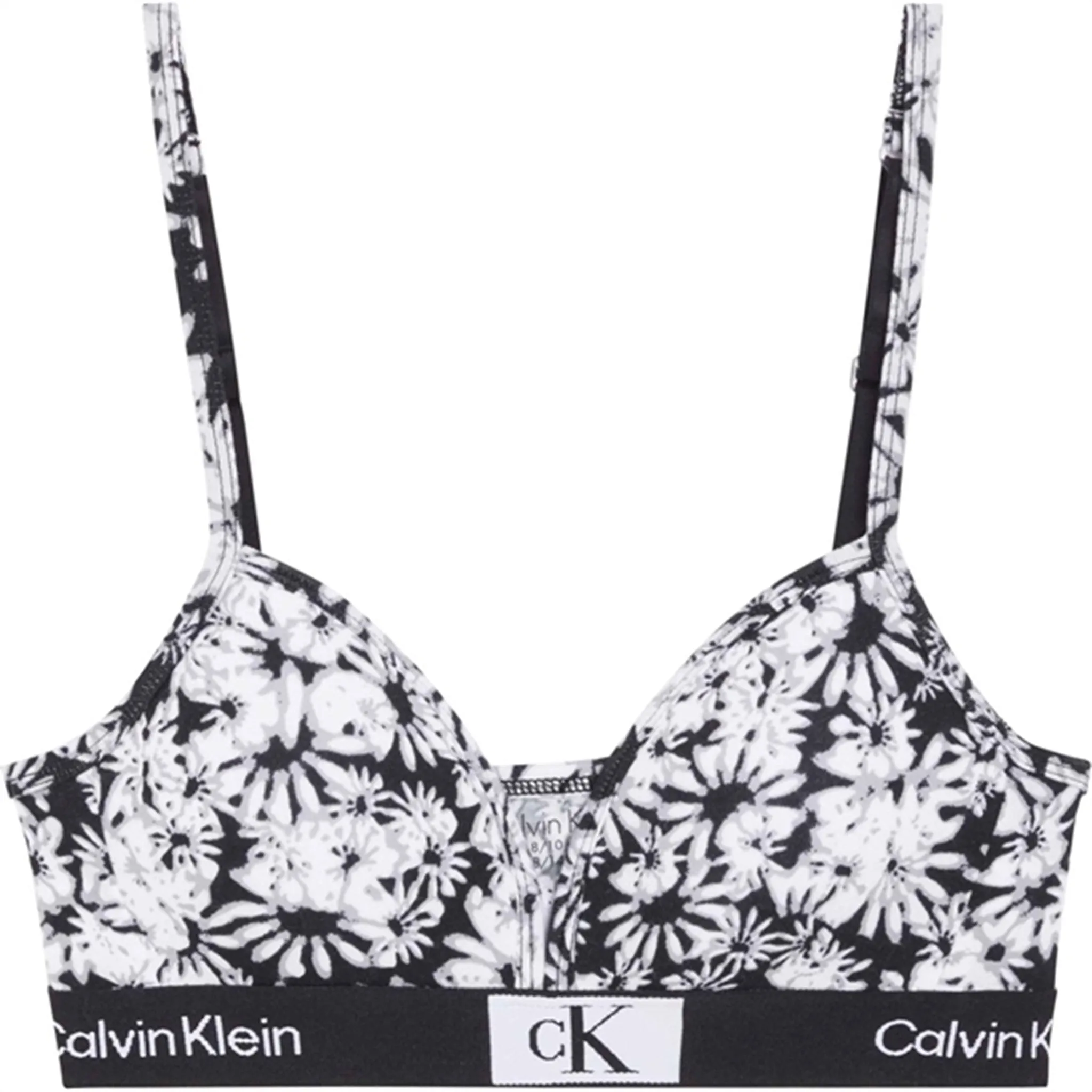 Luxury Calvin Klein Top Halo Floral Black Aop Treasure