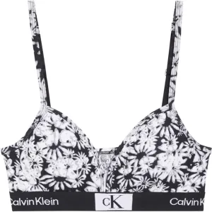 Calvin Klein Top Halo Floral Black Aop High-end Revered