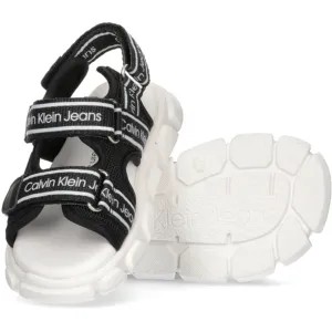 Calvin Klein Velcro Sandal Black Original Signature