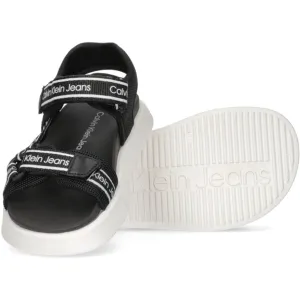 Calvin Klein Velcro Sandal Black Timeless Luxury