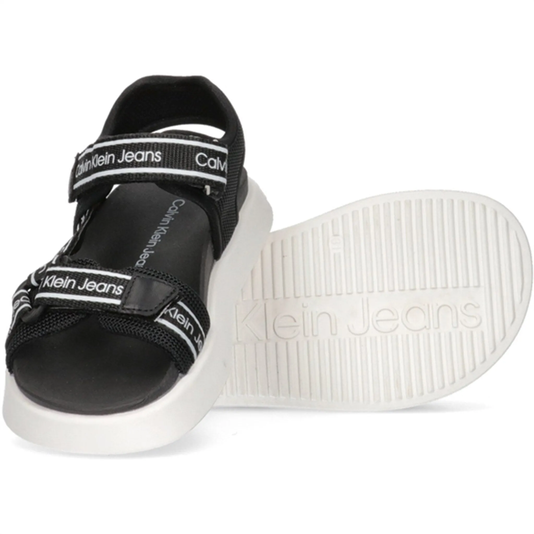 Calvin Klein Velcro Sandal Black Timeless Luxury