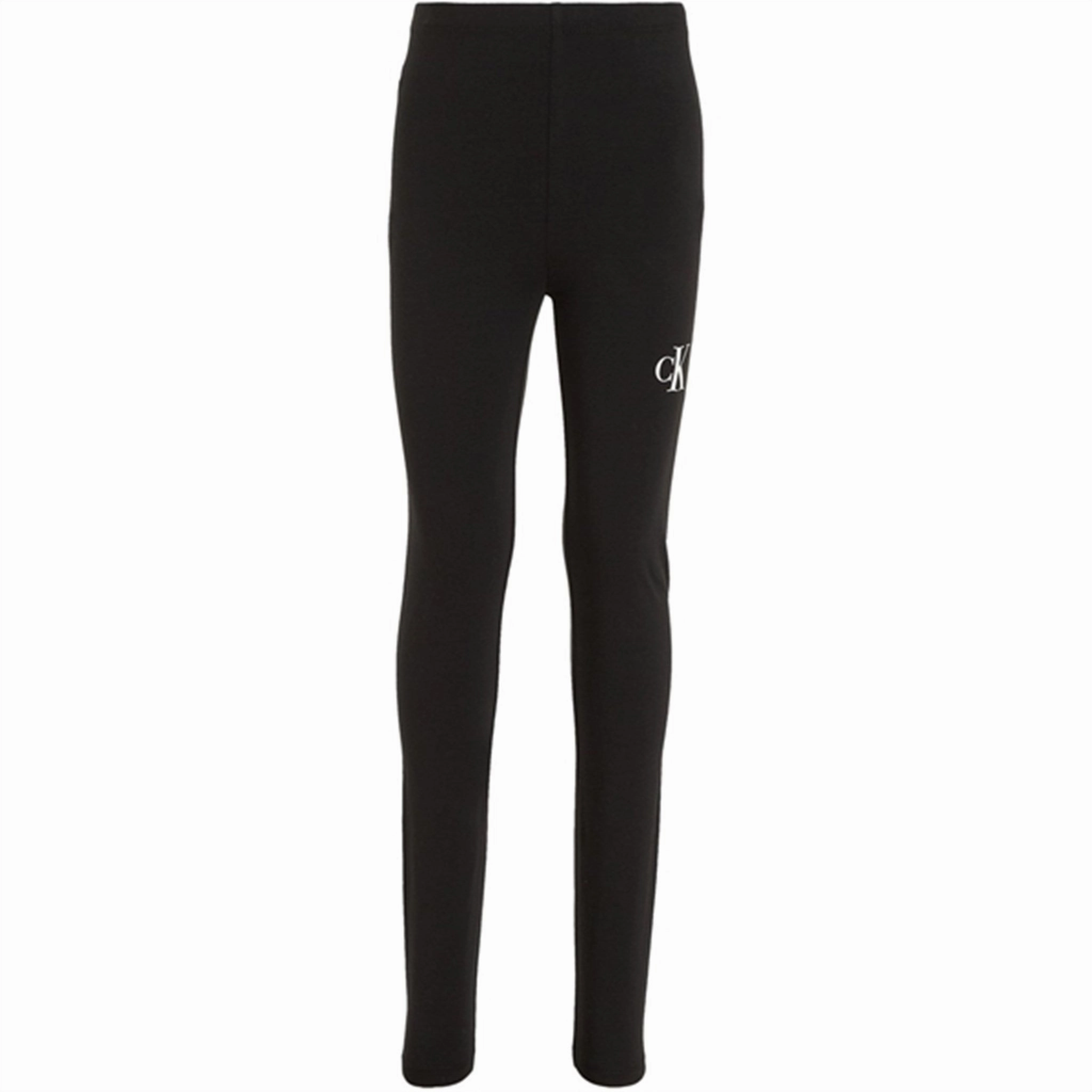 Elegance Calvin Klein Ck Logo Legging Ck Black Celebrated