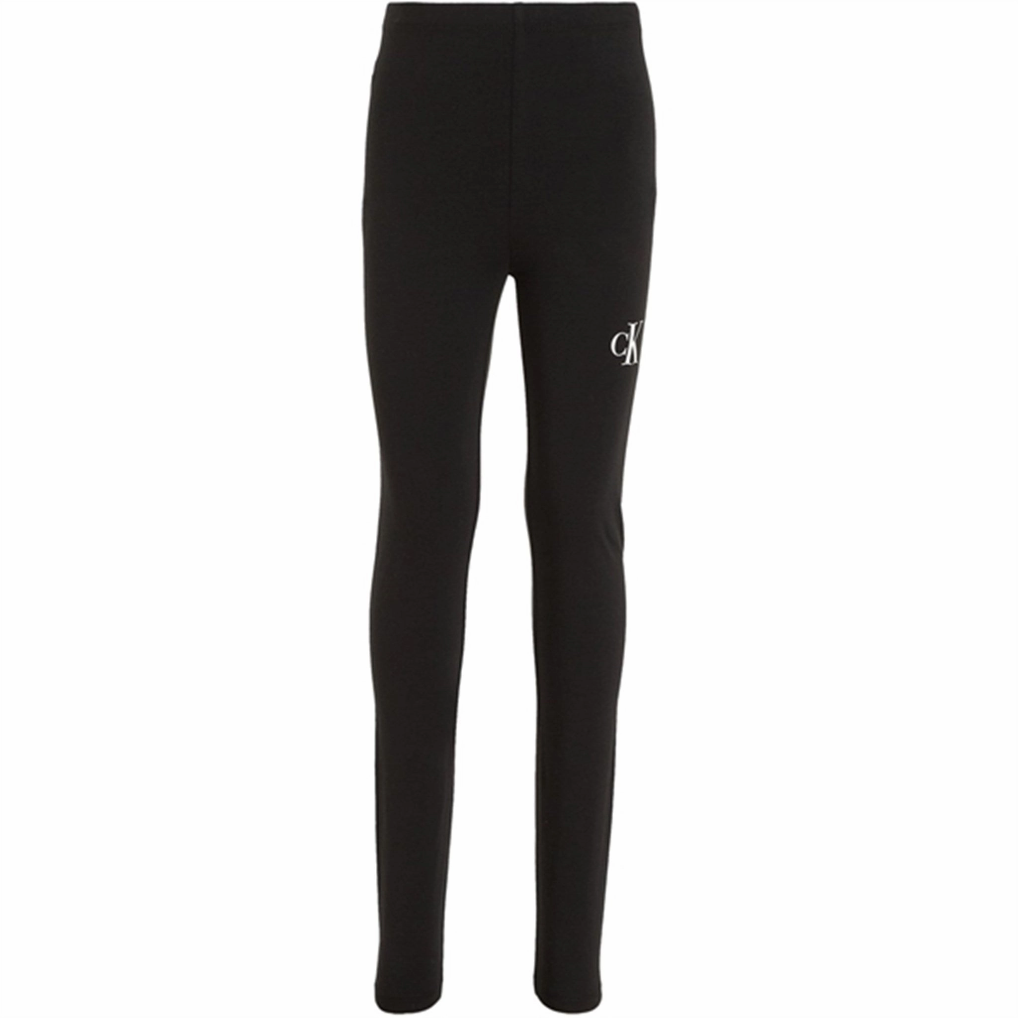 Coveted Calvin Klein Ck Logo Legging Ck Black Leadership