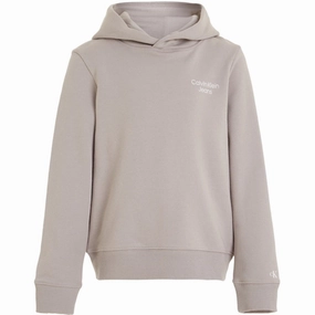 Calvin Klein Ckj Stack Logo Hoodie Porpoise Gem Premium