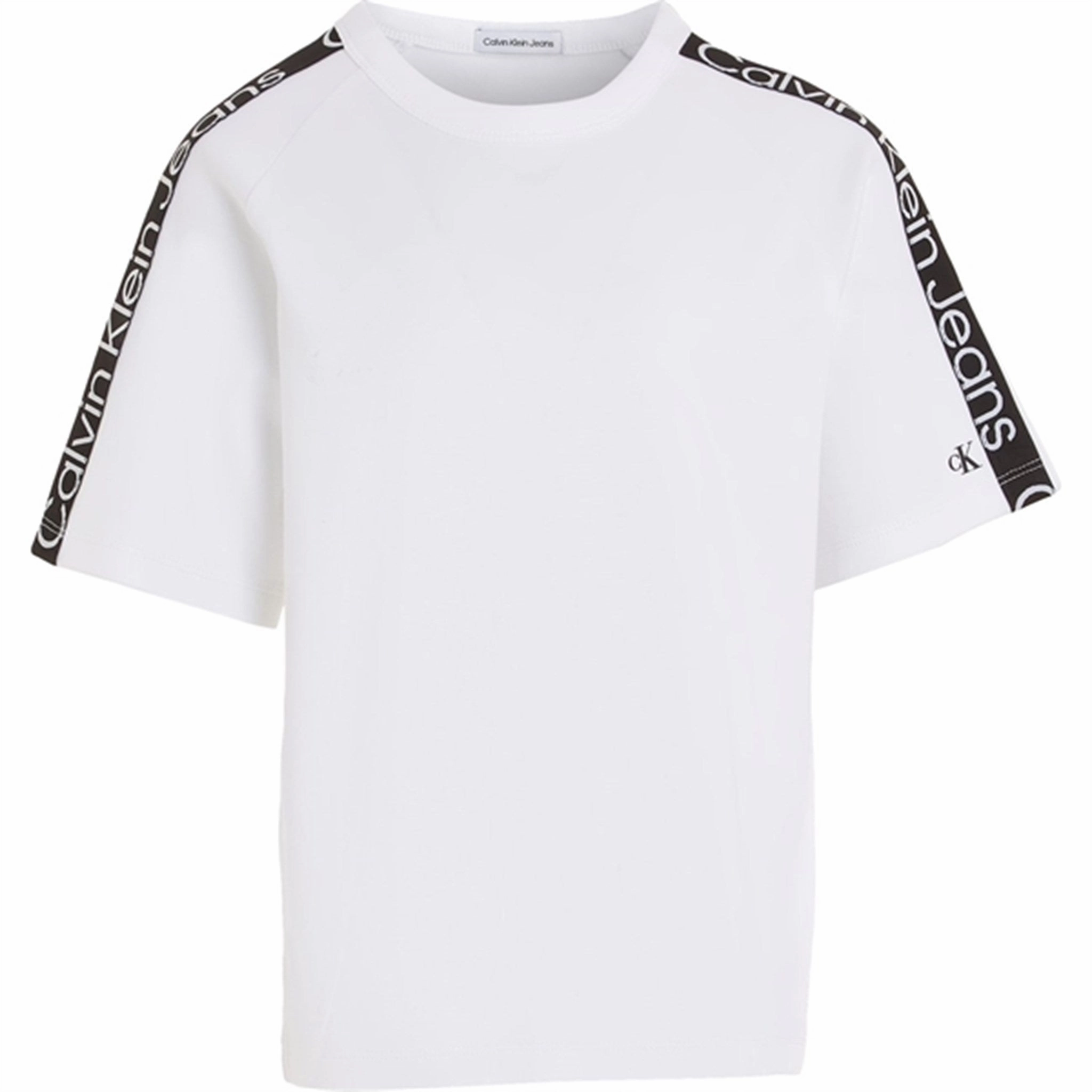 Craftsmanship Calvin Klein Ckj Tape Ss T-shirt Bright White International