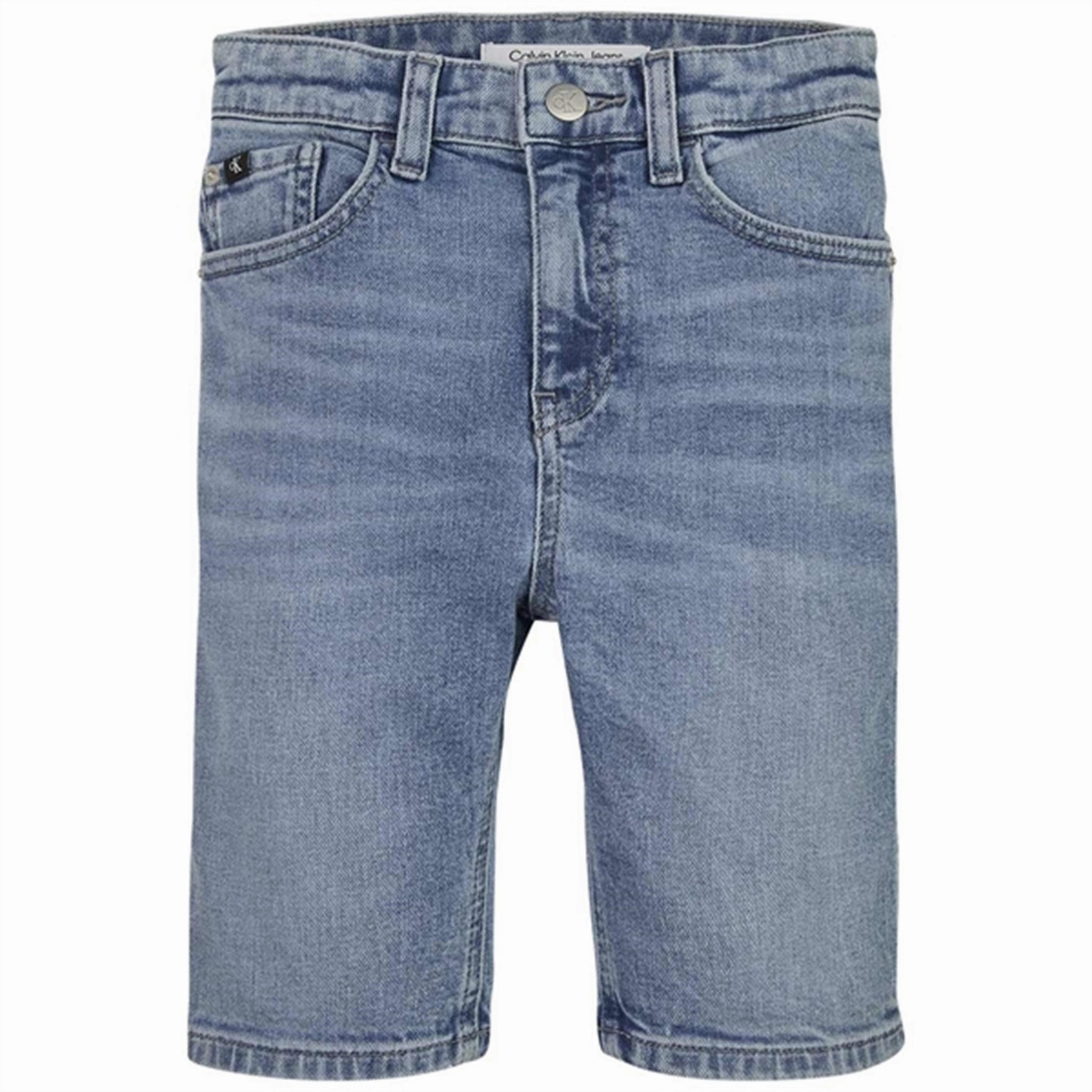 Calvin Klein Denim Shorts High Visual Blue Majestic Craftsmanship