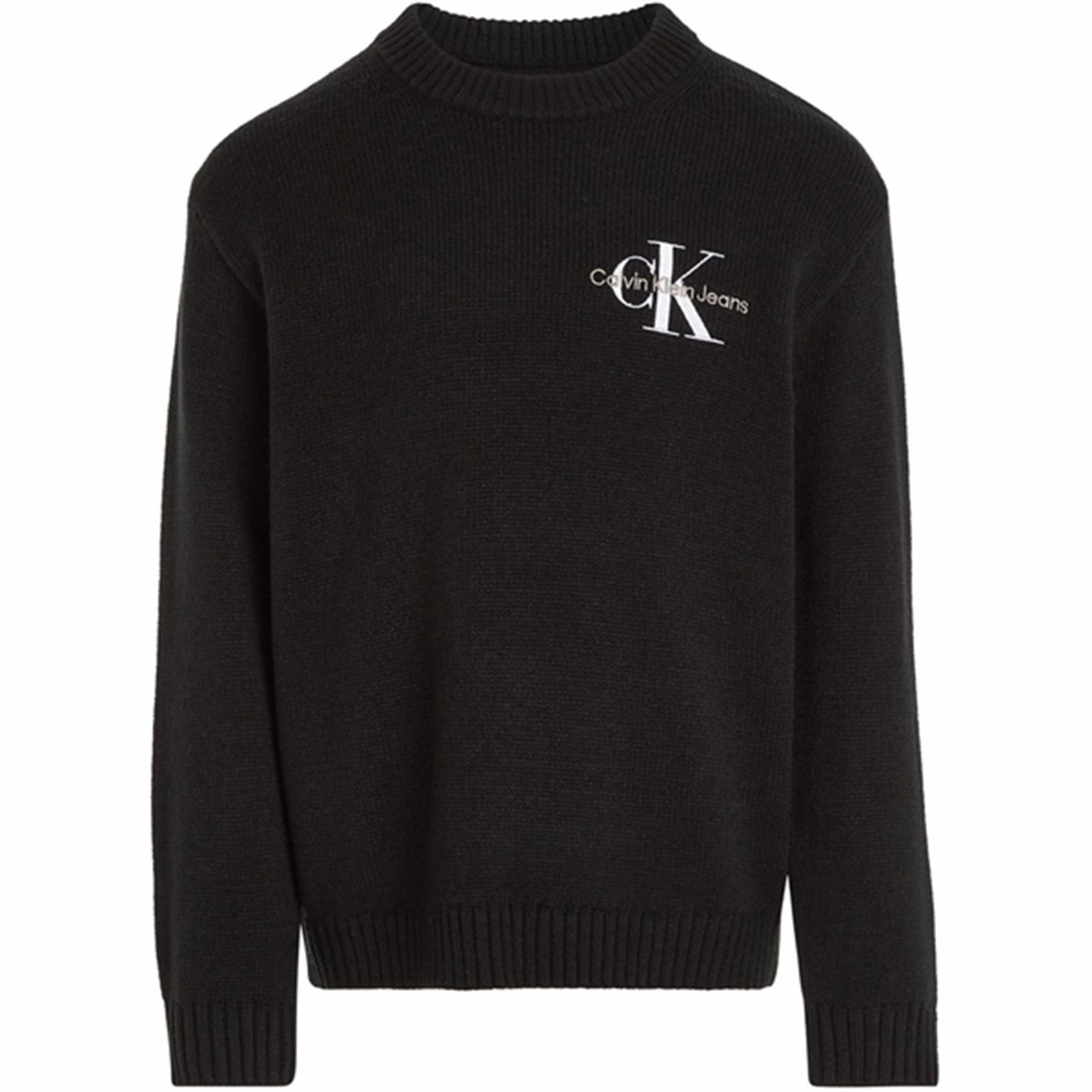 Appealing Calvin Klein Essential Monogram Jumper Ck Black Appealing