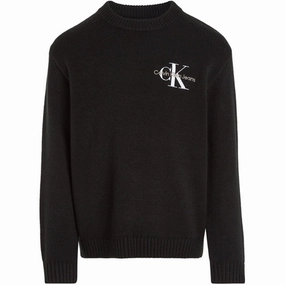 Calvin Klein Essential Monogram Jumper Ck Black Craftsmanship Craftsmanship