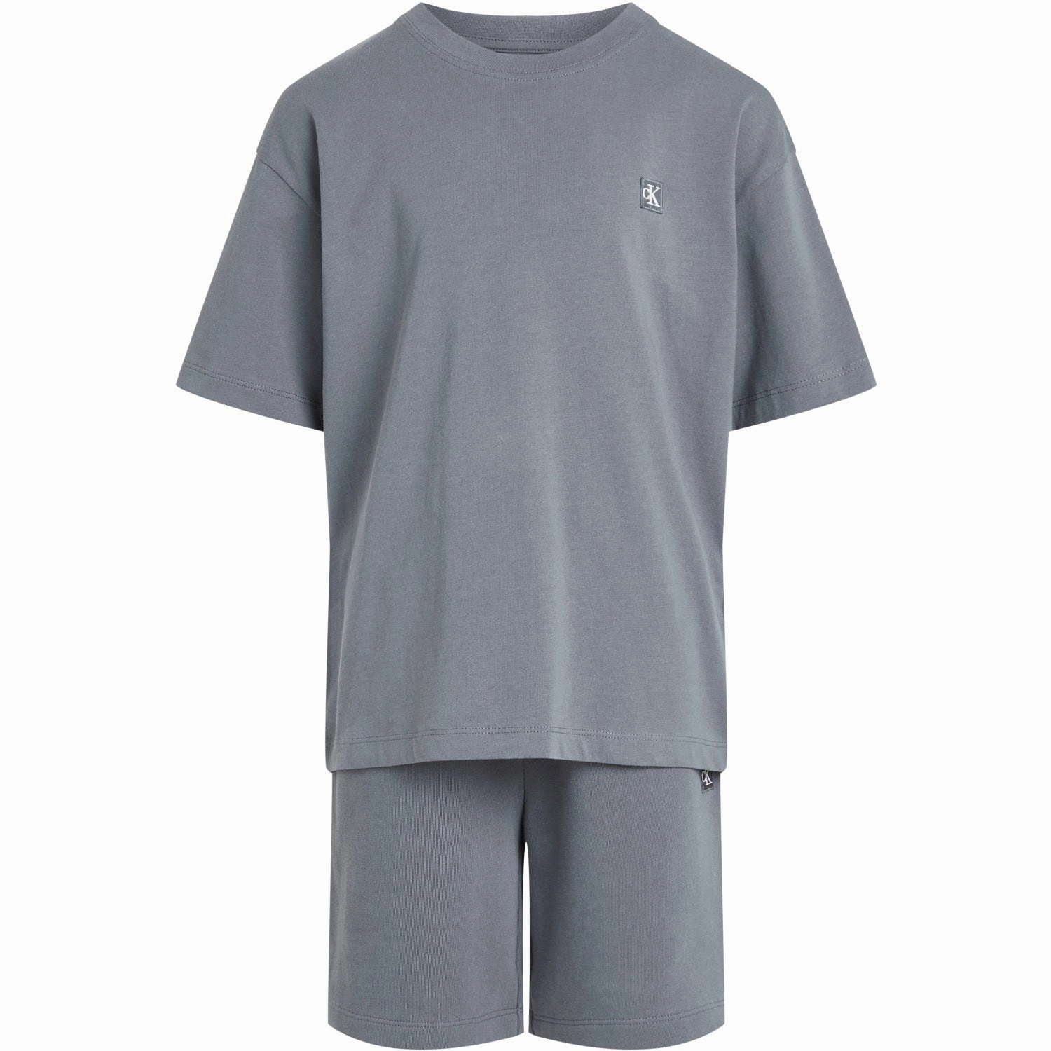 Calvin Klein Grisaille T-Shirt/Shorts Relaxed Set Creative Gem
