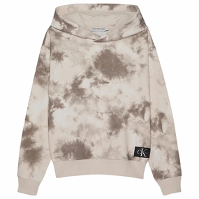 Calvin Klein Hoodie Tie Dye Aop Elite Craftsmanship