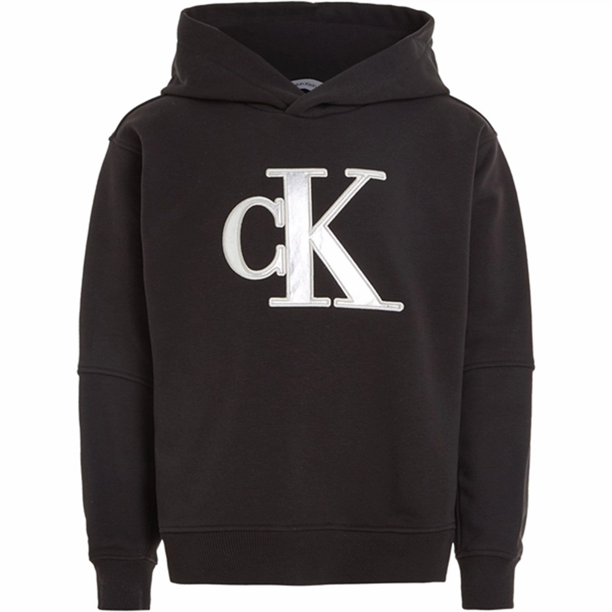 Pioneer Calvin Klein Metallic Satin Monogram Hoodie Ck Black Global
