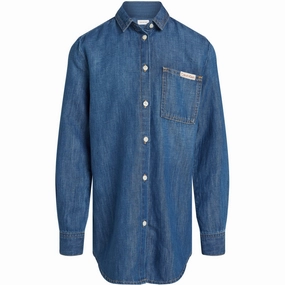 Calvin Klein Mid Serenity Denim Lw Mid Serenity Shirt Lavish Famous