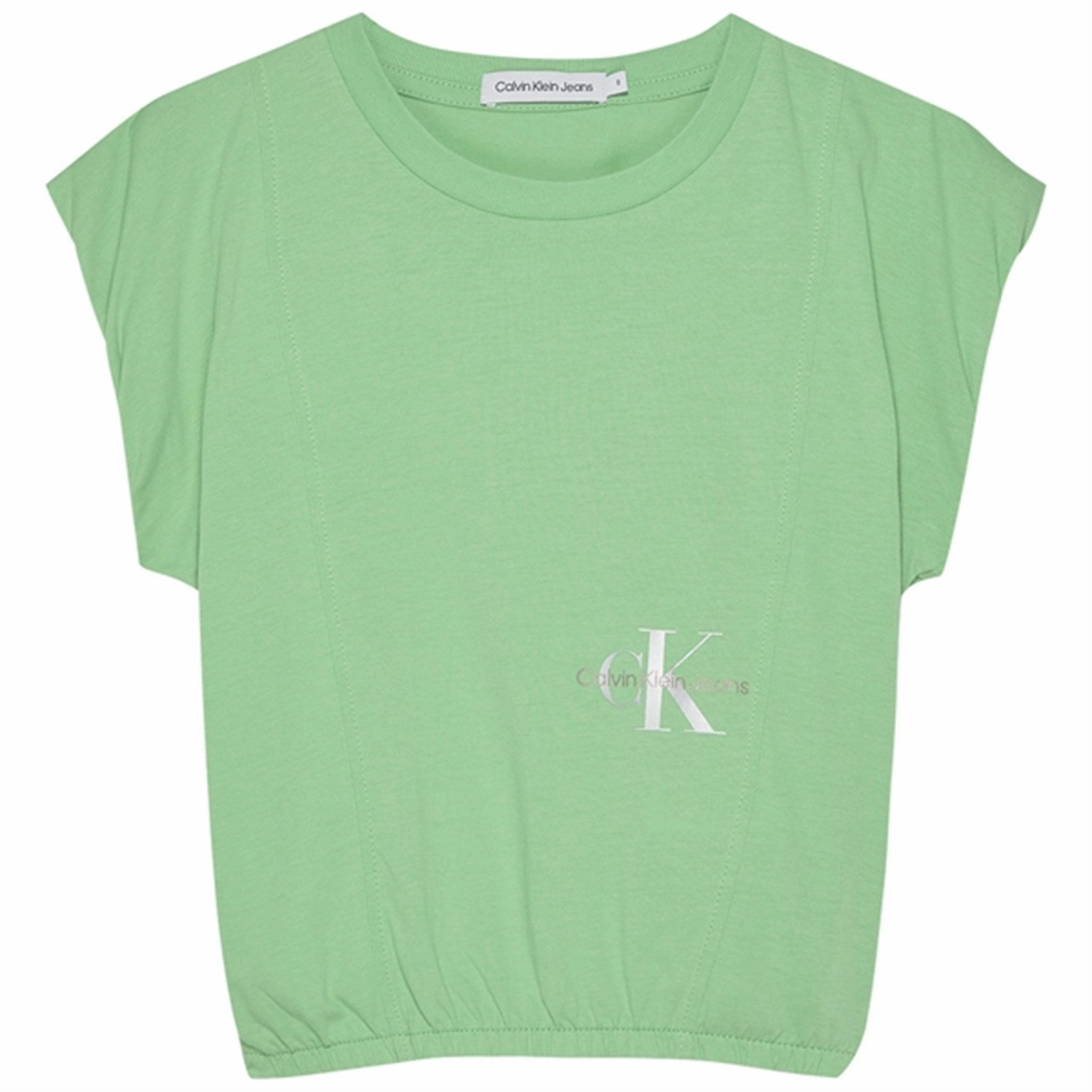 Calvin Klein Monogram Off Placed Cap T-Shirt Neptunes Wave Luxe Modern