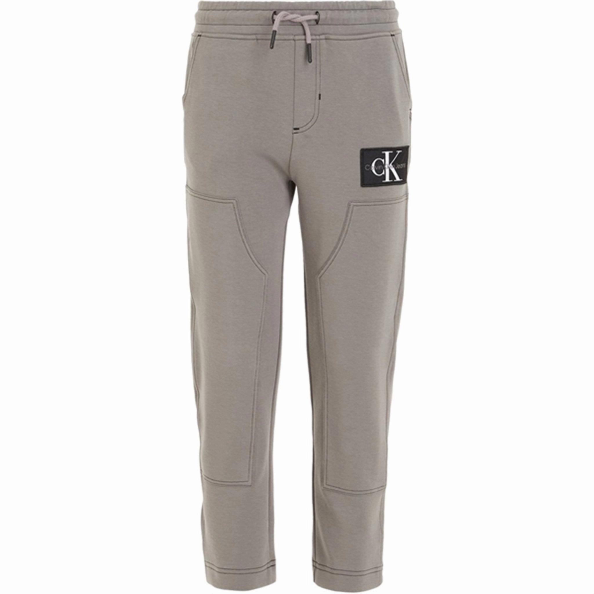 Calvin Klein Silk Spacer Workwear Sweatpants Brushed Nickel Global Exclusive
