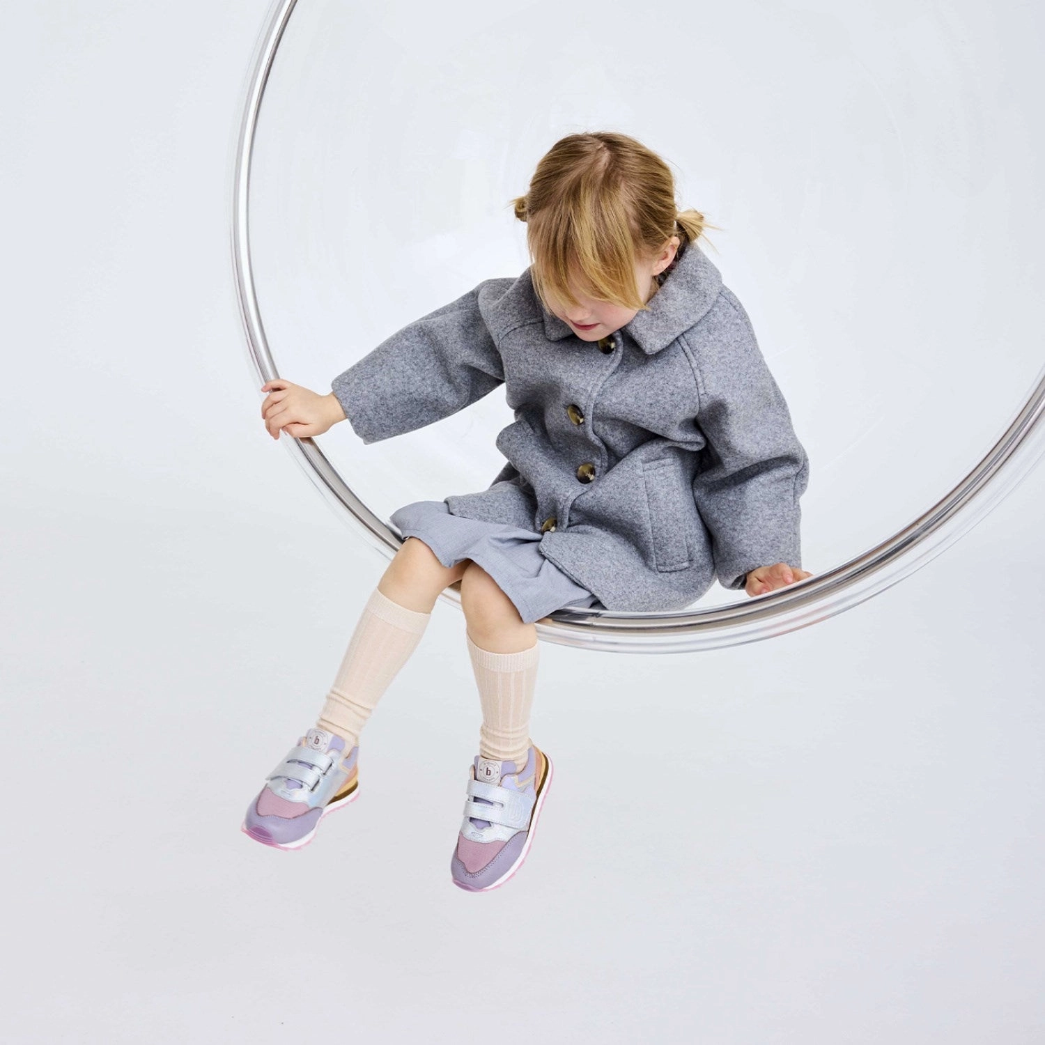 Canvas shoes Bisgaard Galaxy Winston Velcro Shoe
