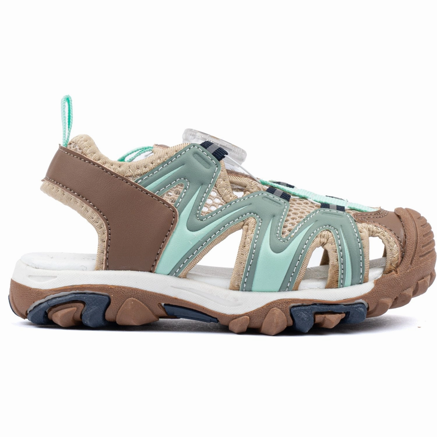 Canvas shoes Mikk-Line Green Bay Sandal With Mesh