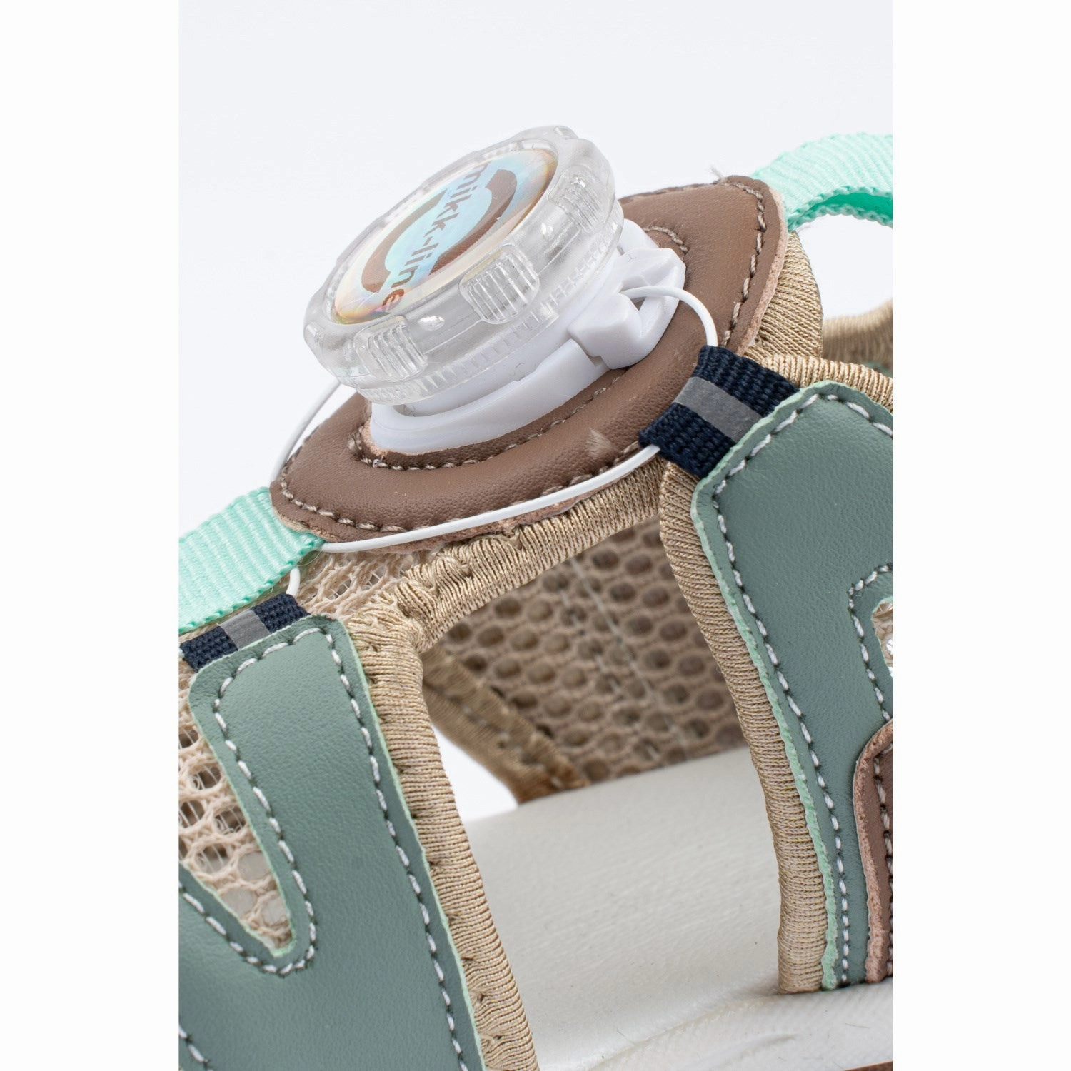 Canvas shoes Mikk-Line Green Bay Sandal With Mesh