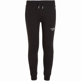 Captivating Calvin Klein Ckj Stack Logo Sweatpants Ck Black Heritage