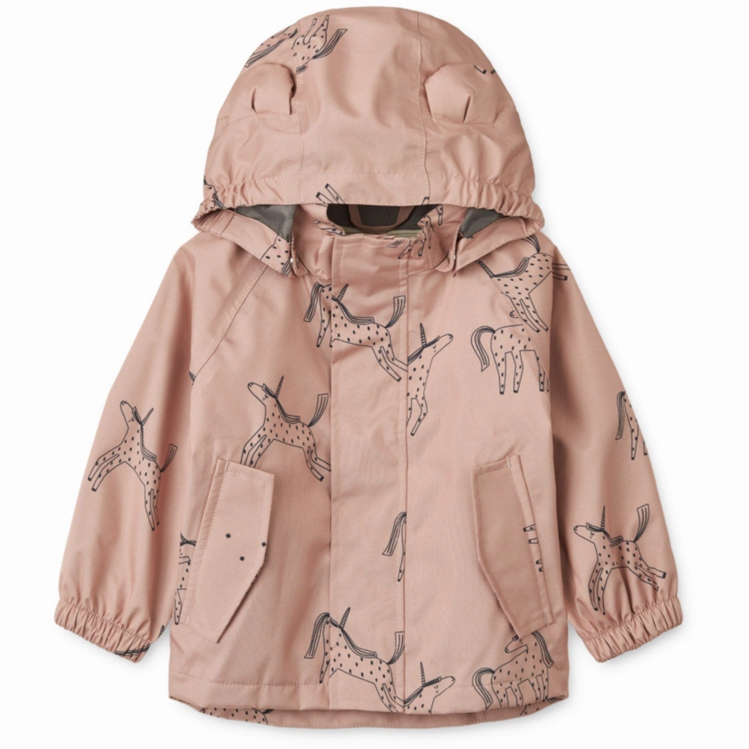 Captivating LieWood Unicorn / Pale Tuscany Manu Rain Jacket Chic