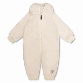 Captivating Mini A ture Angora Cream Adel Teddy Fleece Full suit Nylon