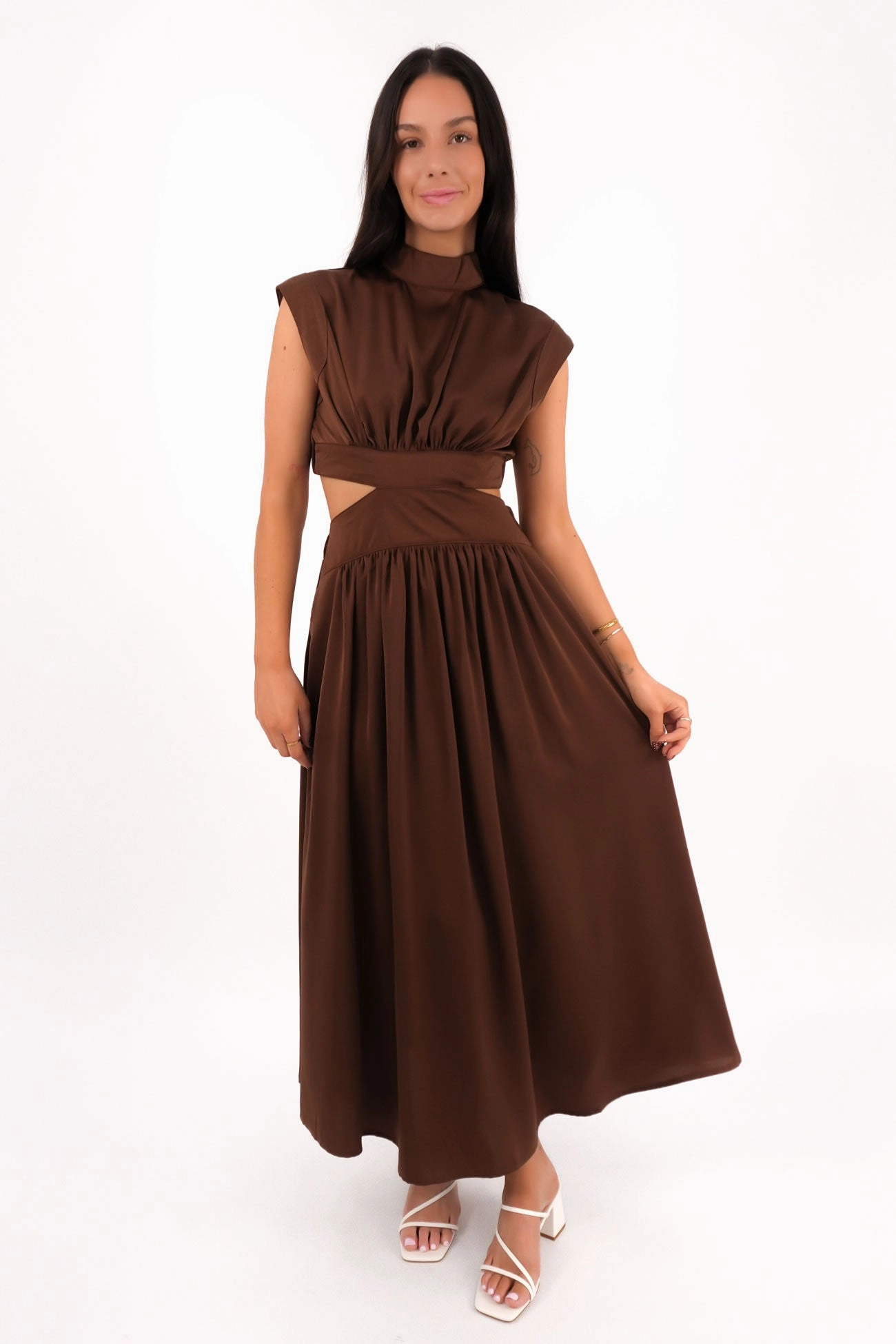 sale washing machine Carmen Maxi Dress Chocolate sale gifts