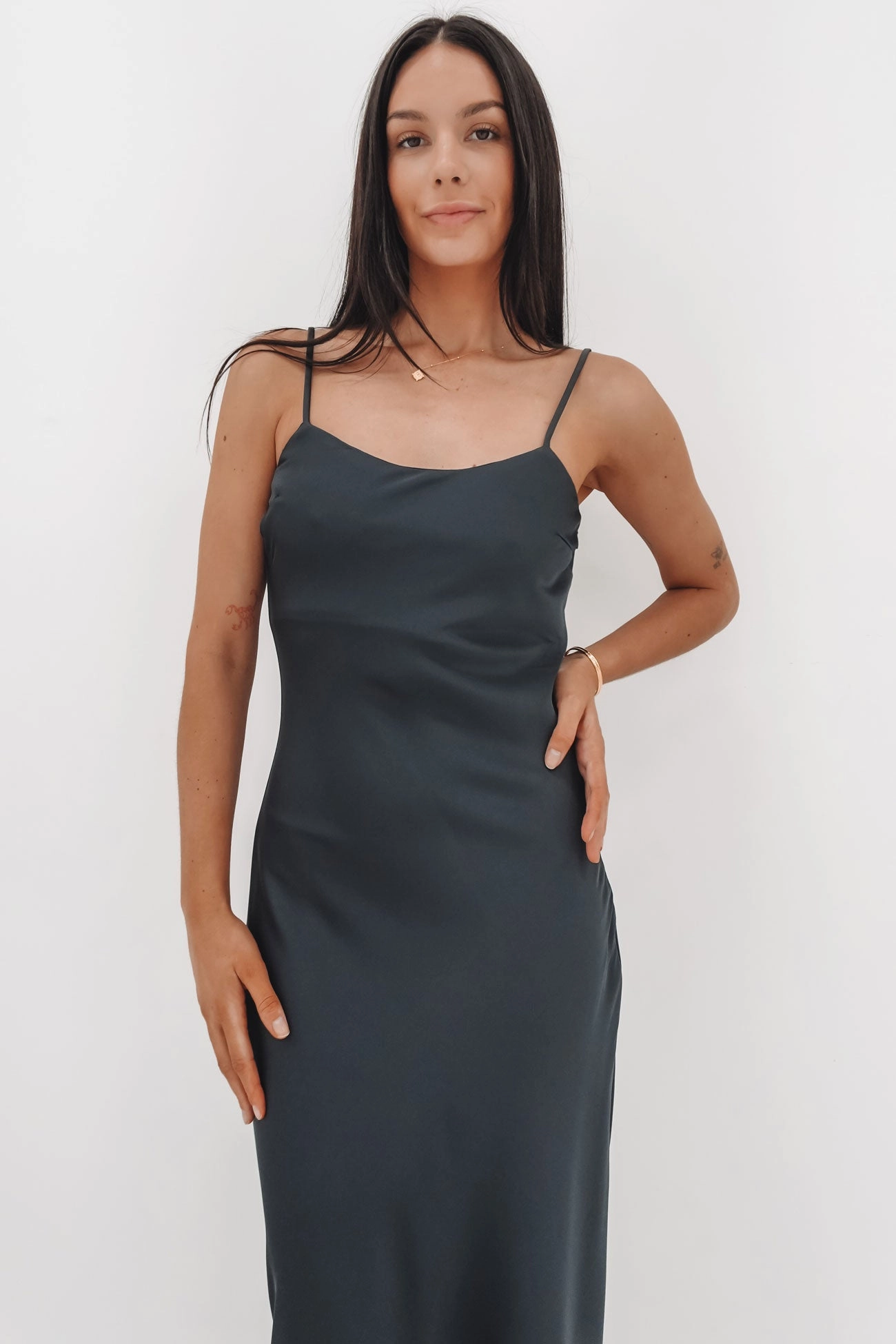 Carter Maxi Dress Ink hoka sale