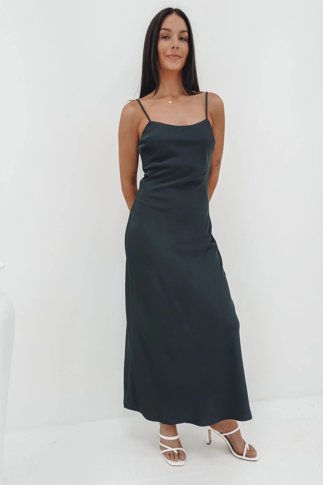 Carter Maxi Dress Ink hoka sale