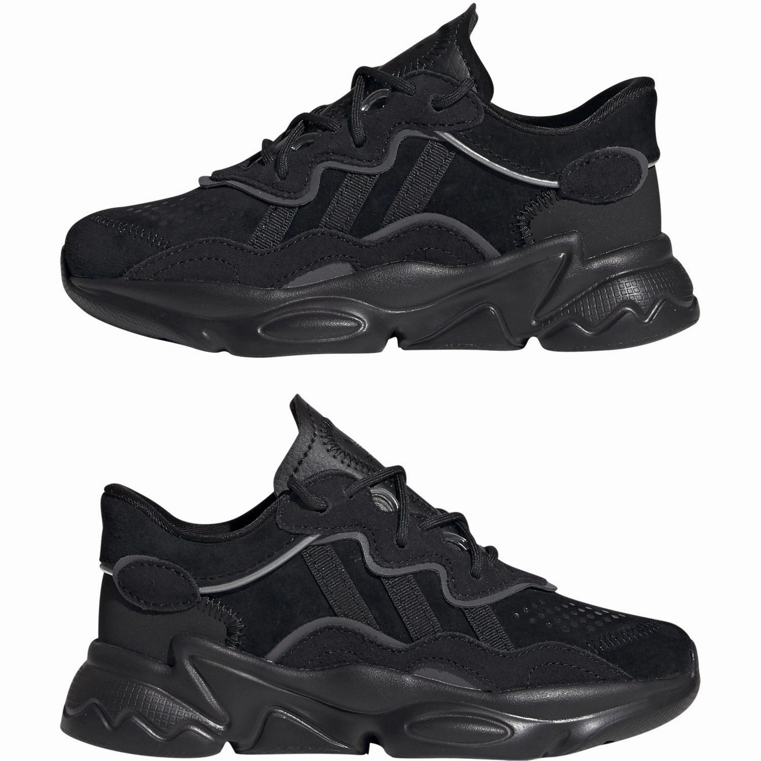 Casual shoes adidas Originals Cblack/Cblack/Ngtmet Ozweego C Sneakers