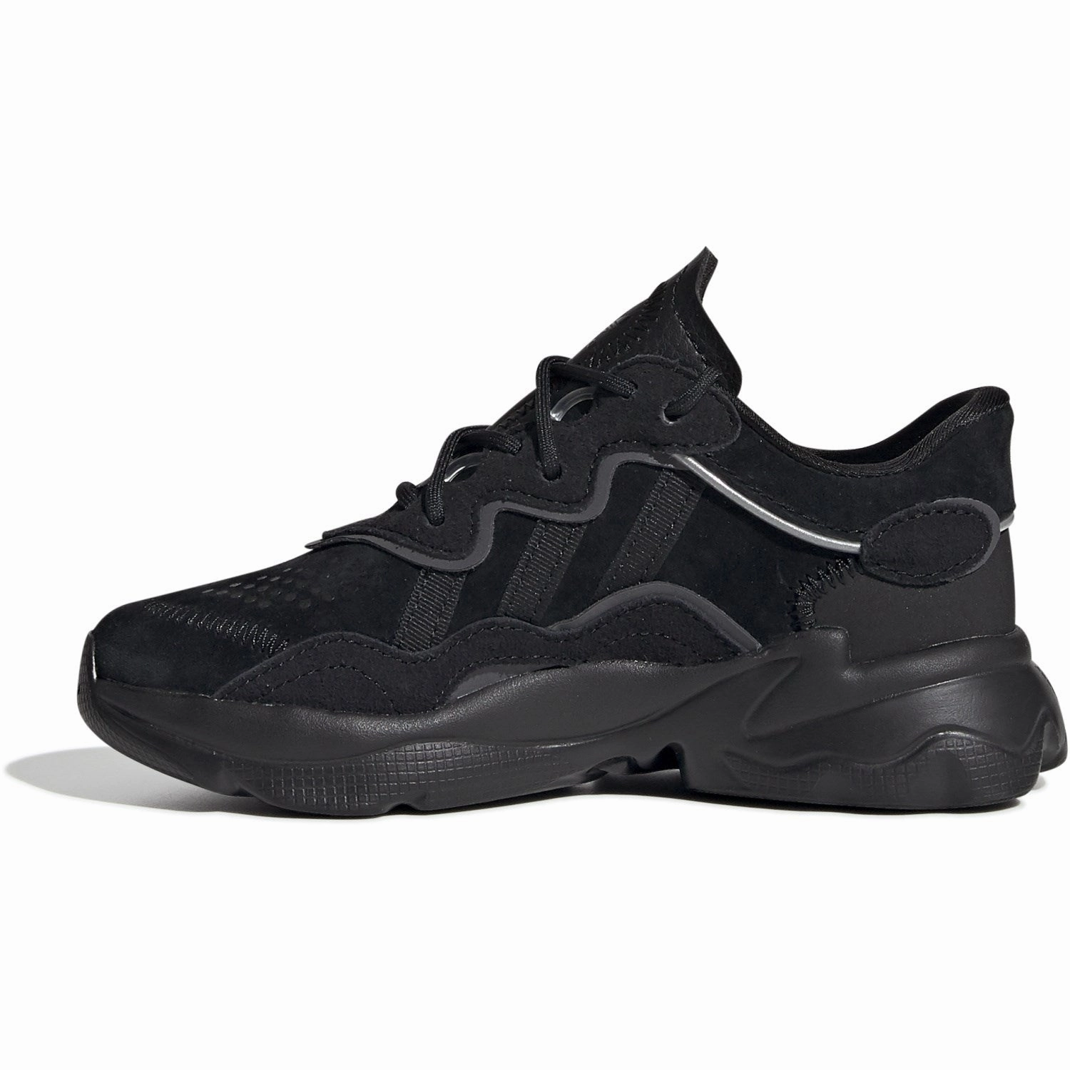 Casual shoes adidas Originals Cblack/Cblack/Ngtmet Ozweego C Sneakers