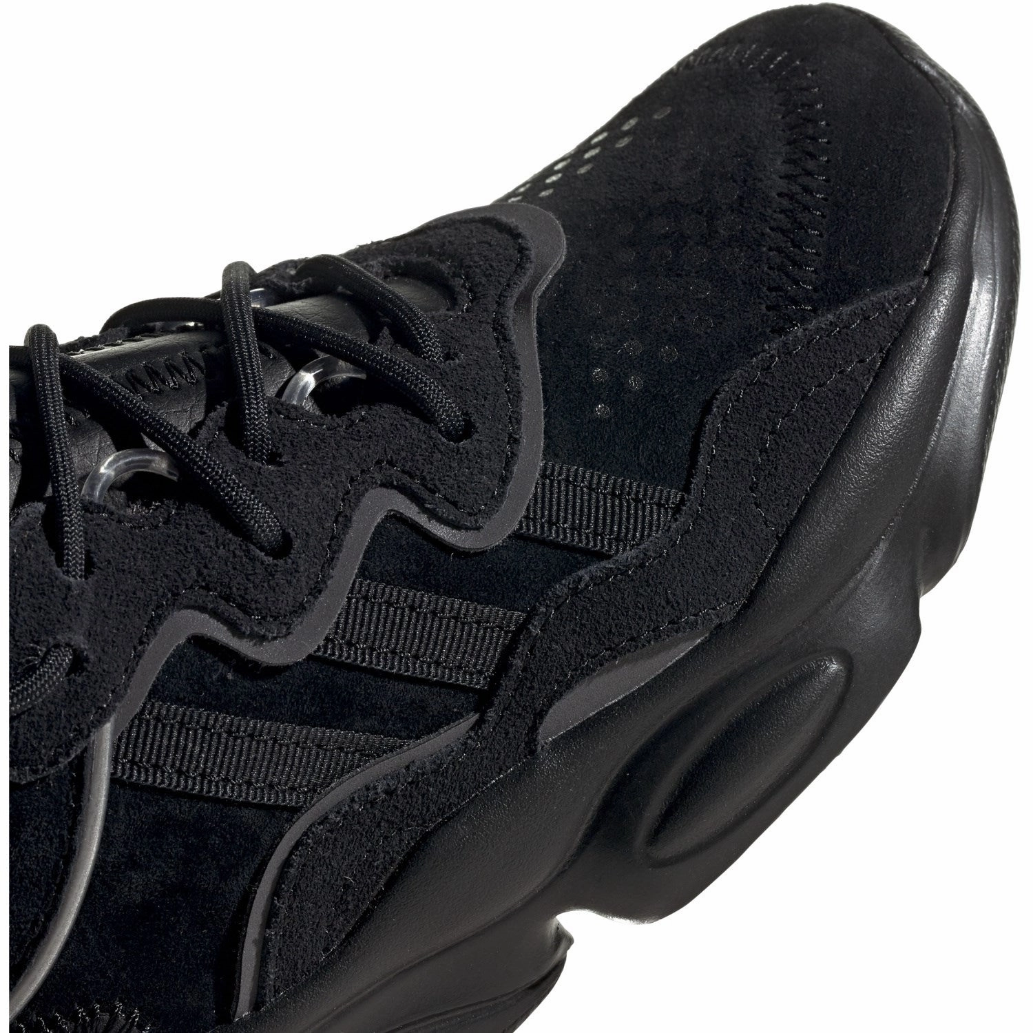 Casual shoes adidas Originals Cblack/Cblack/Ngtmet Ozweego C Sneakers