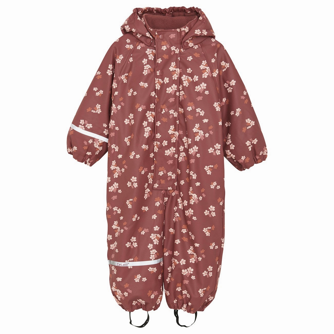 CeLaVi Apple Butter Rainsuit - Aop, m. Fleece lining Grandiose Refined
