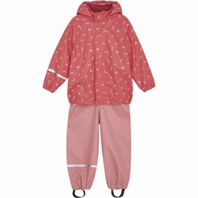 CeLaVi Barbados Cherry Rainwear Set - AOP Sleek Sumptuous