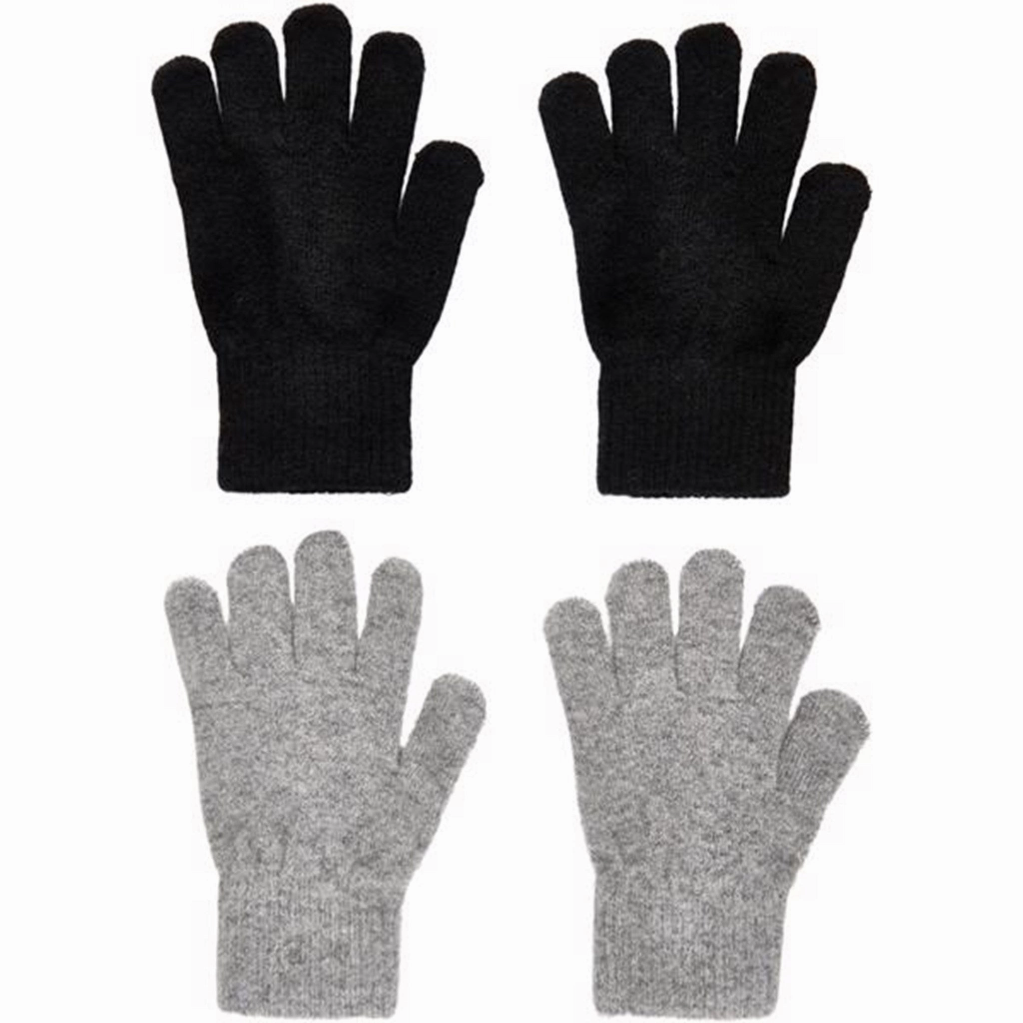 CeLaVi Gloves Magic 2-Pack Grey Original Avant-garde