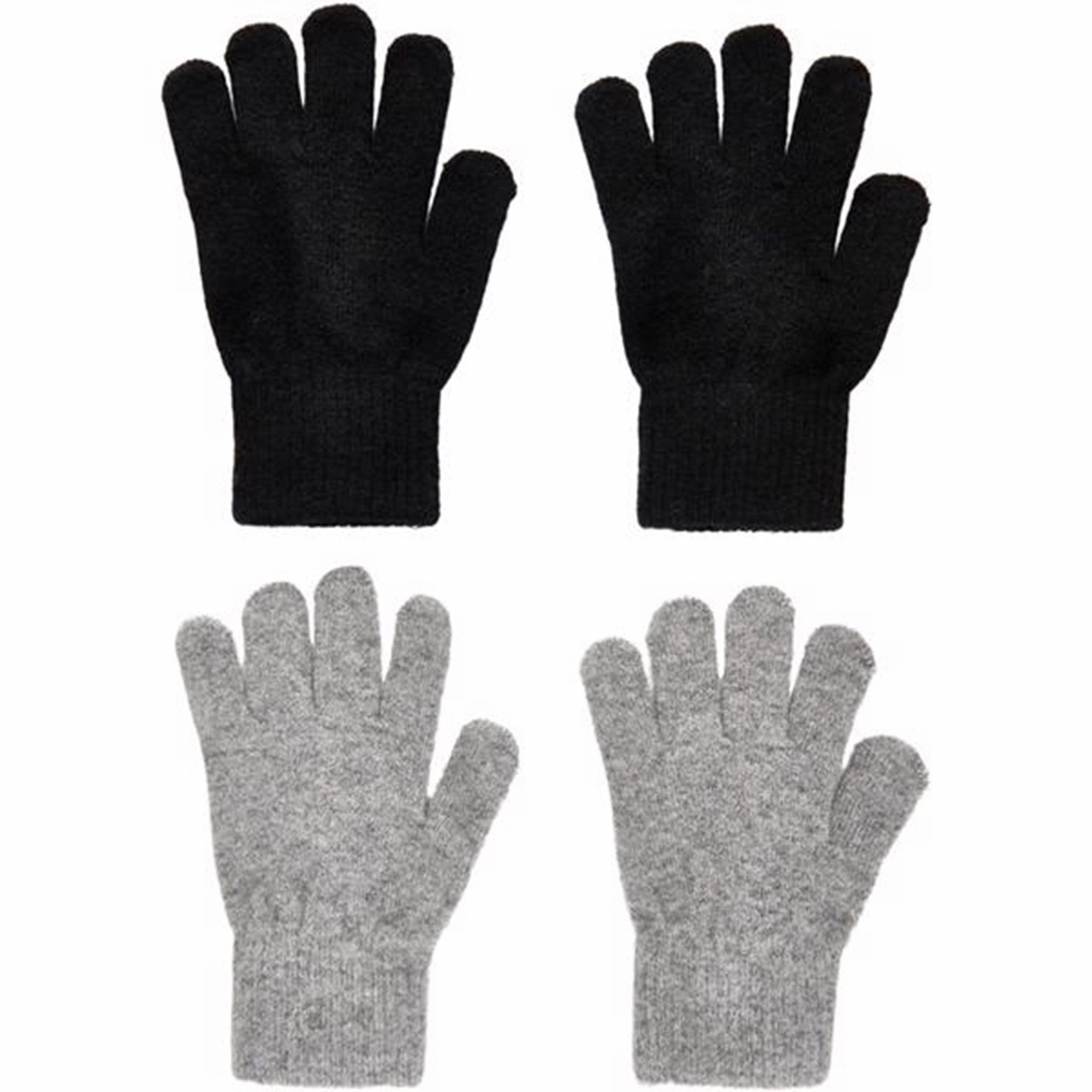 CeLaVi Gloves Magic 2-Pack Grey Exquisite Opulent