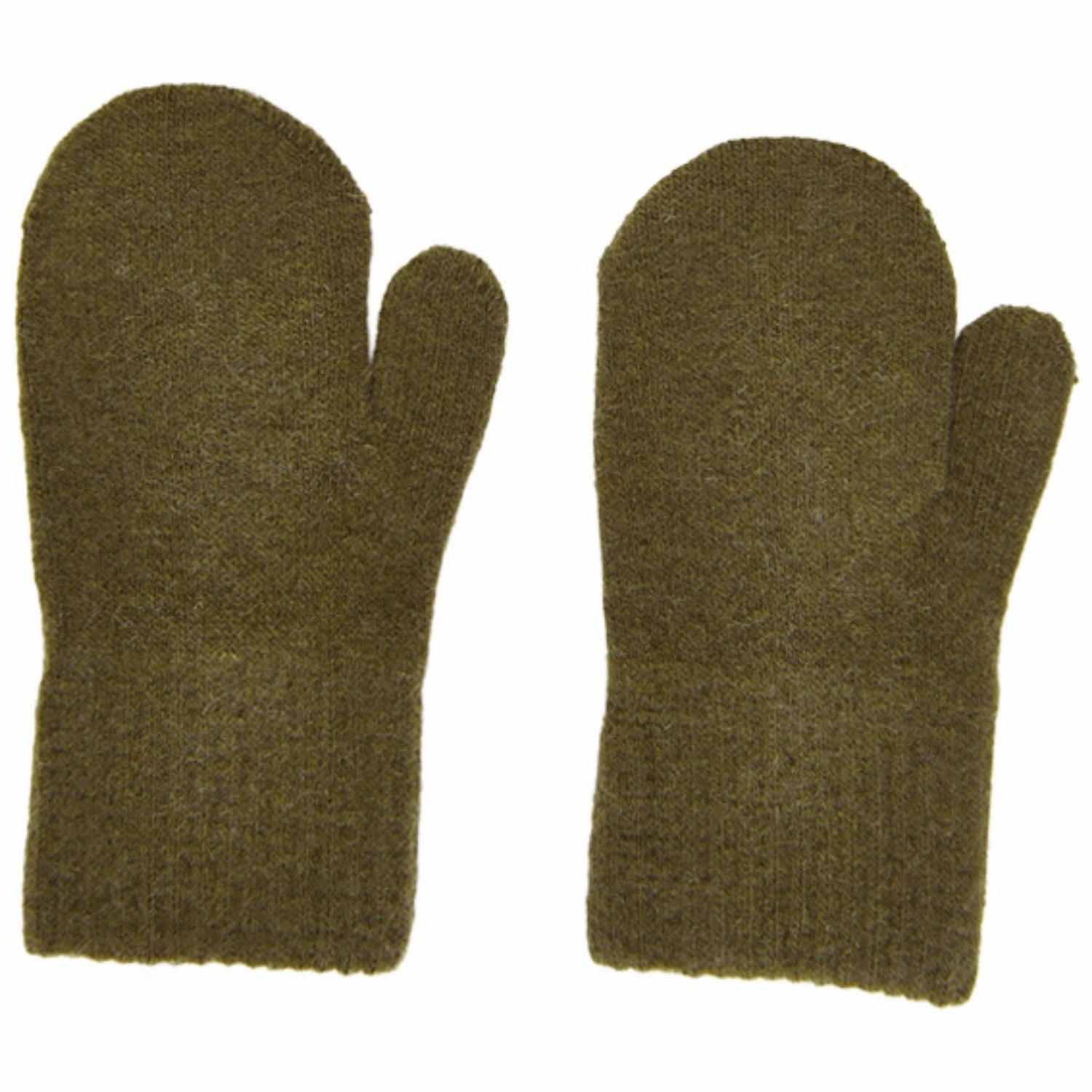 CeLaVi Military Olive Basic Magic Mittens Solid Color Ethical Elegant