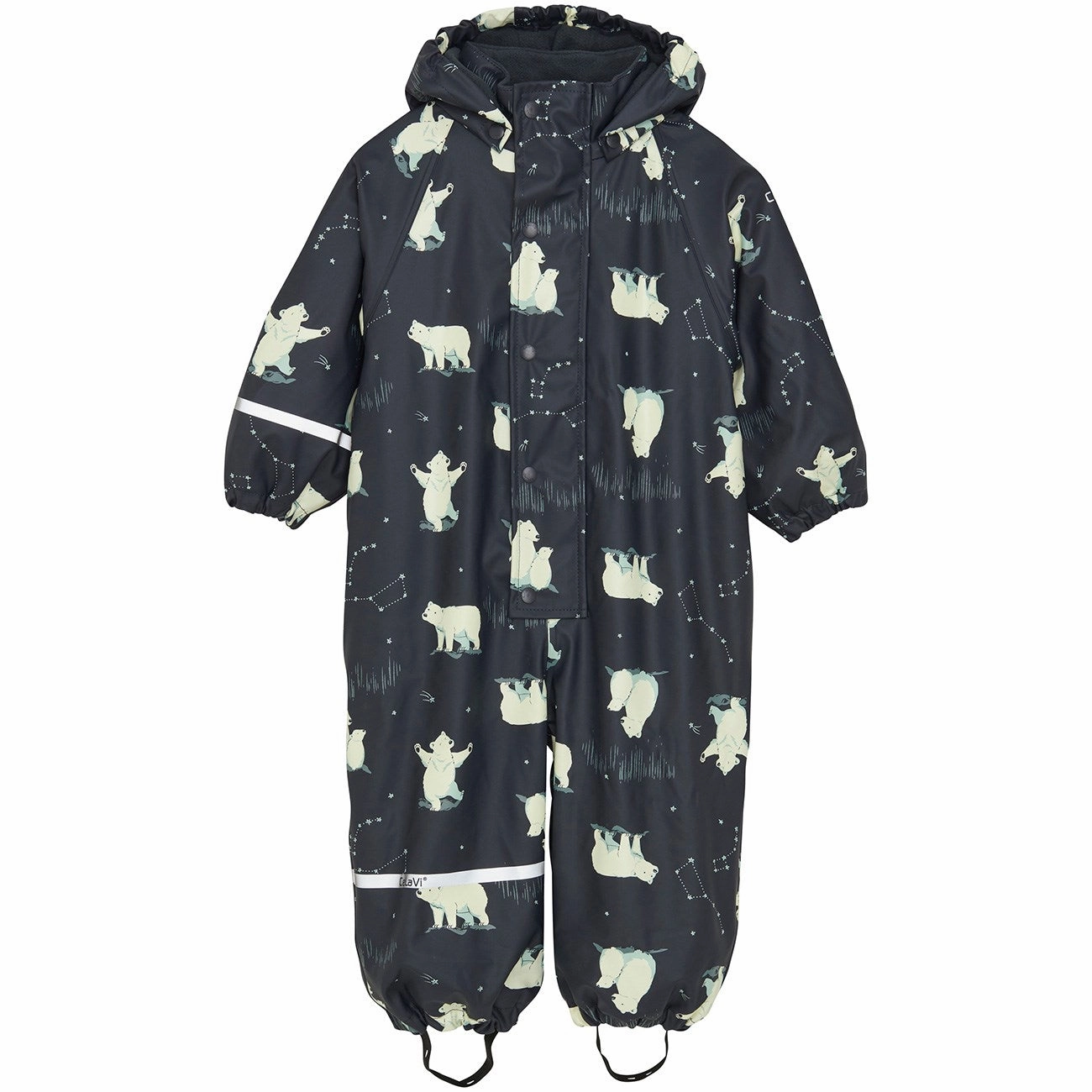 Ethical CeLaVi Navy Rain Suit - Aop, m. Fleece lining Unique
