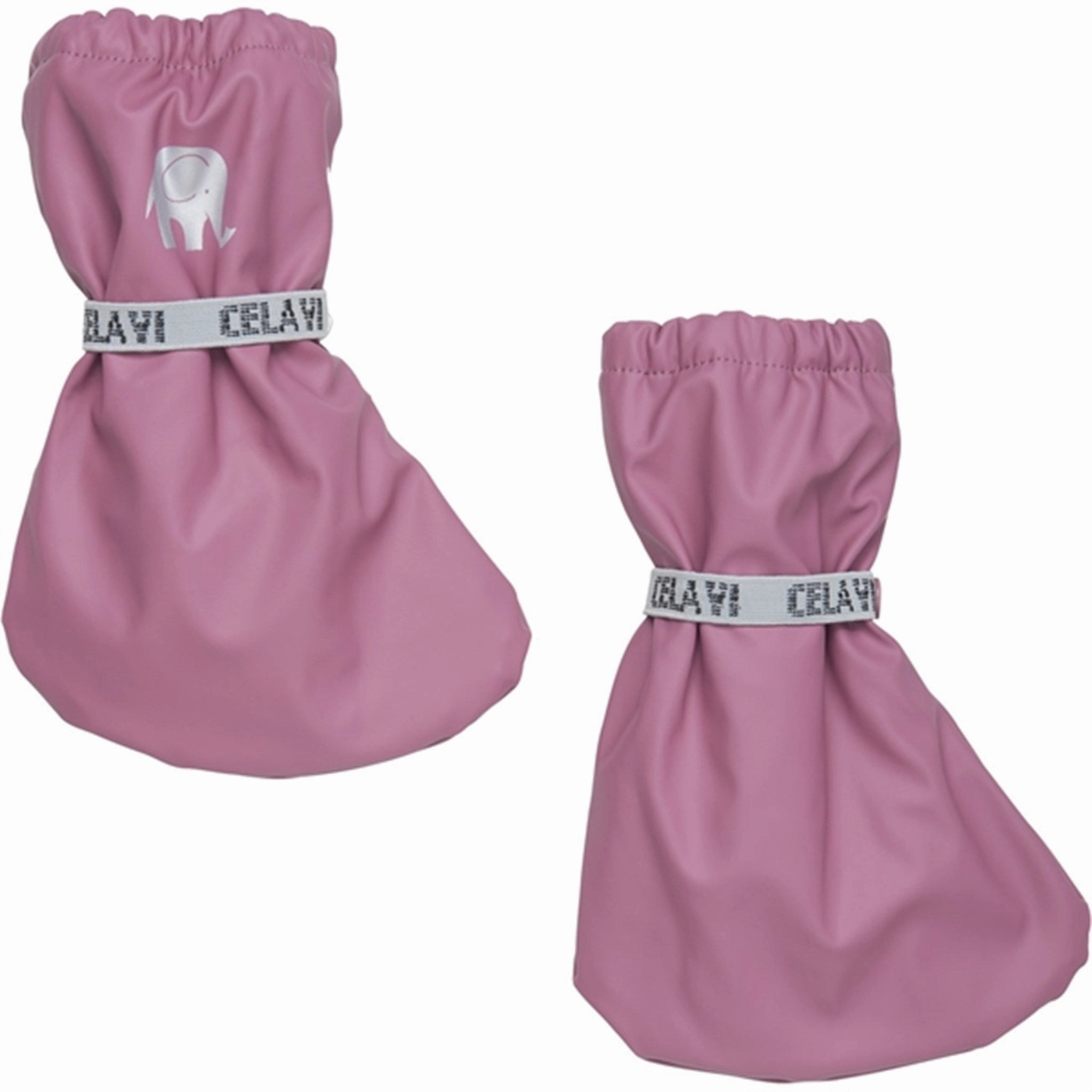 CeLaVi PU Footies w. Fleece Mellow Mauve Admired Premium