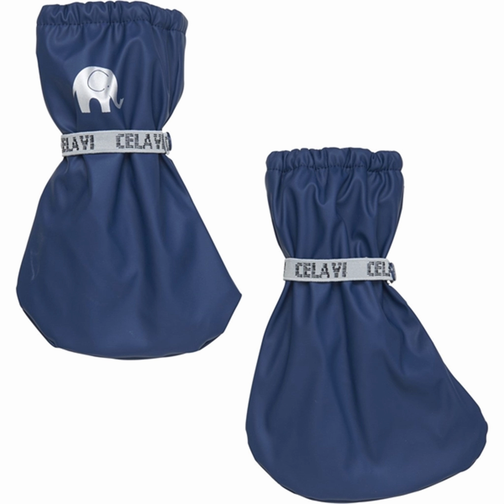CeLaVi PU Footies w. Fleece Pageant Blue Luxury shoes Metallic shoes