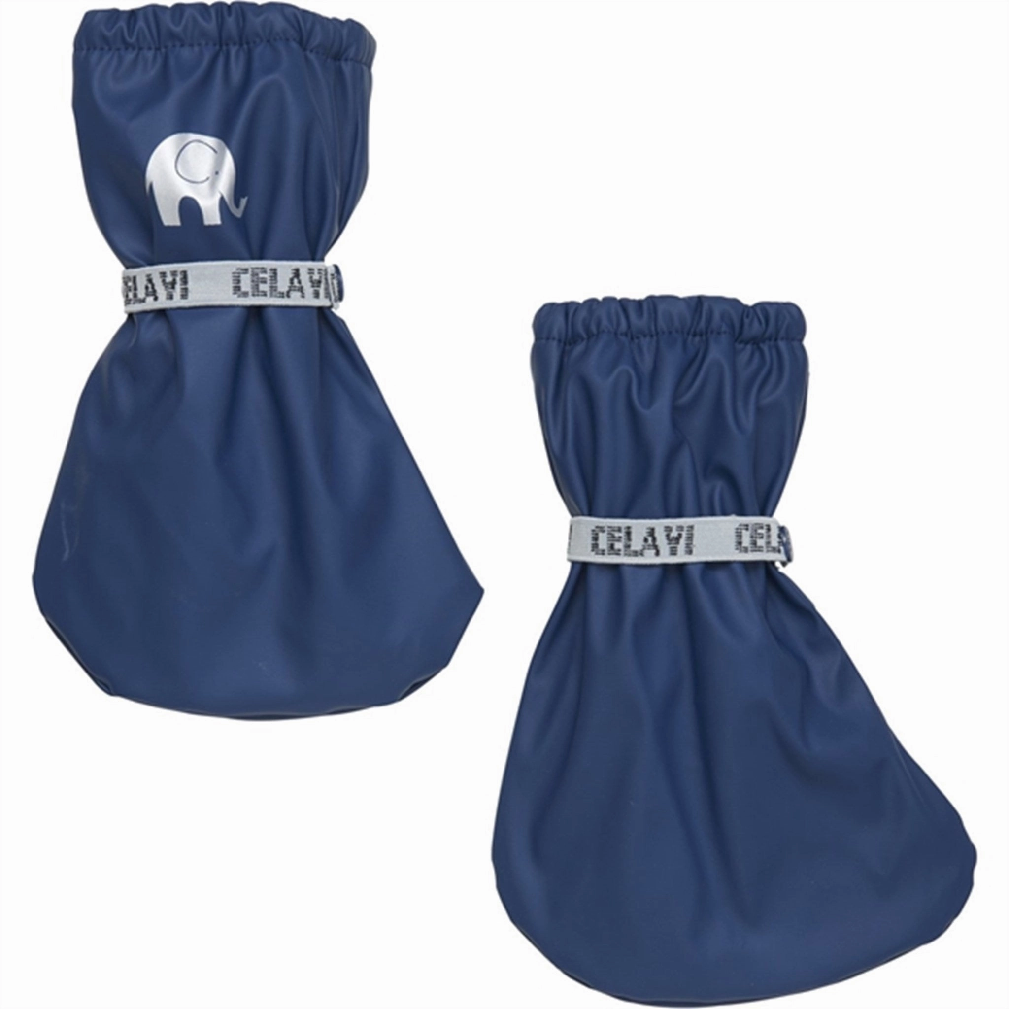 Chic CeLaVi PU Footies w. Fleece Pageant Blue Artistic