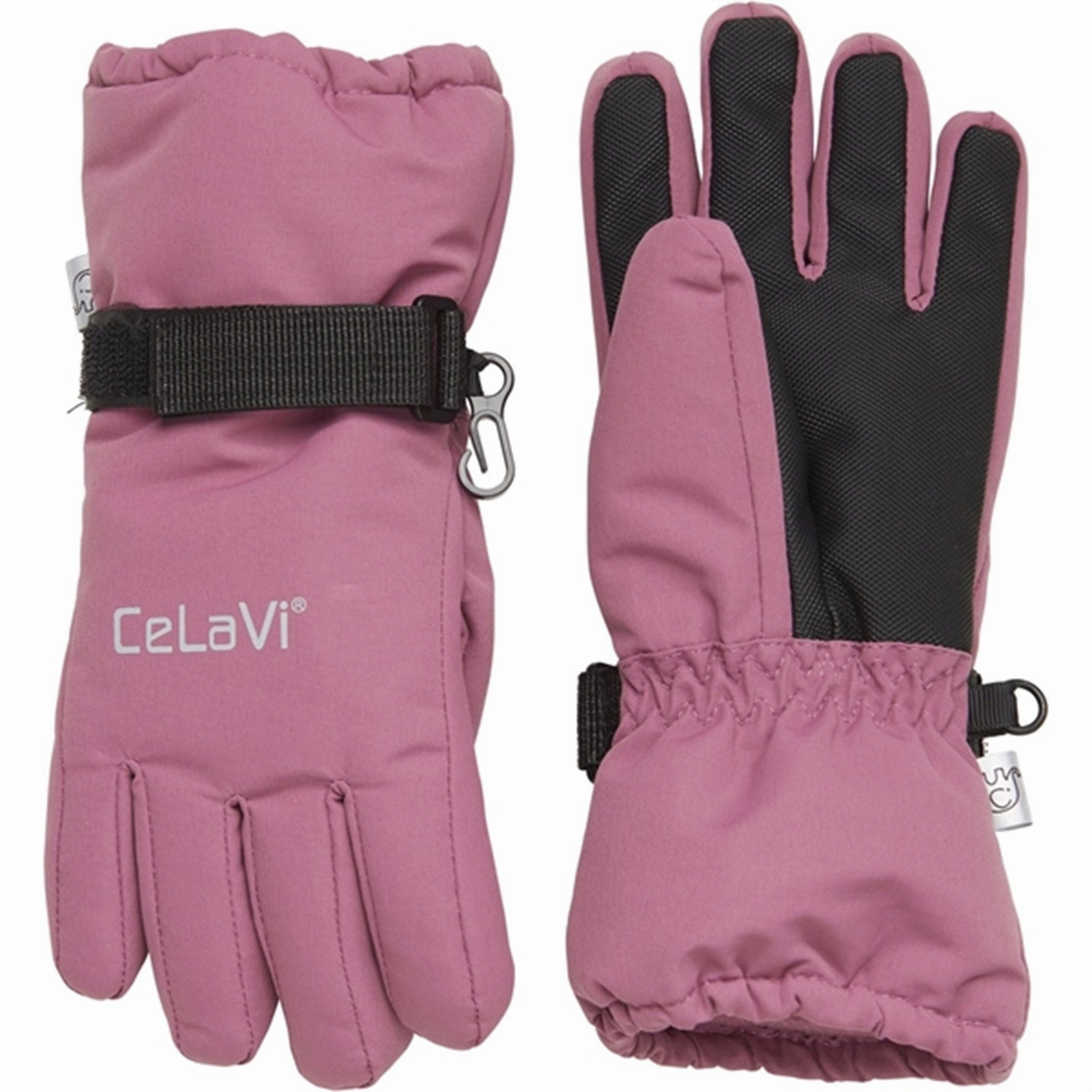 CeLaVi PU Gloves Mellow Mauve Genuine Magnetic