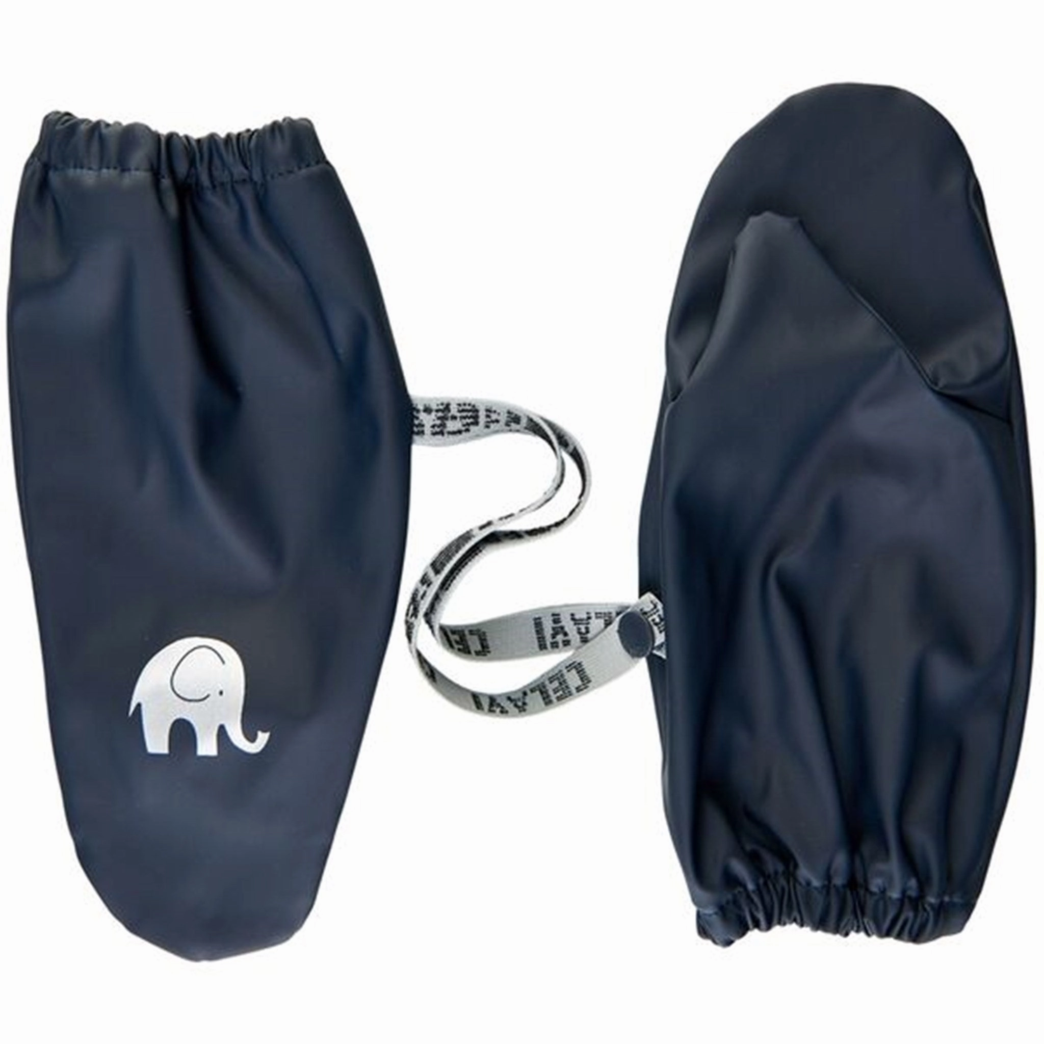 Respected CeLaVi PU Mittens Dark Navy Esteemed