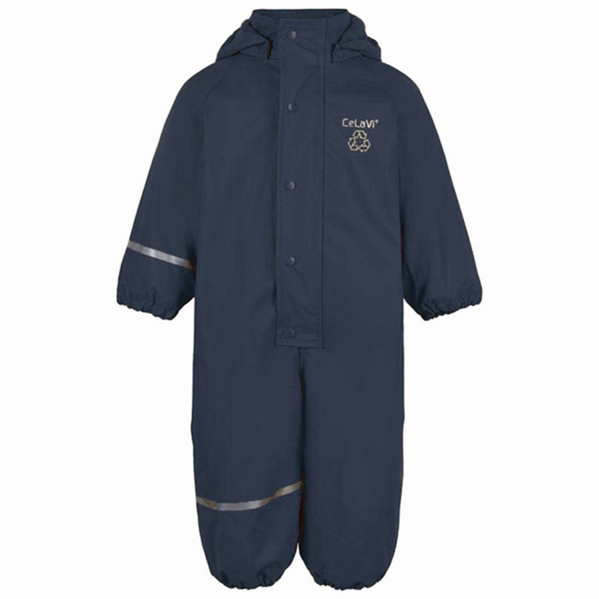 Ethereal CeLaVi Rain Suit w. Fleece Navy Cutting-edge