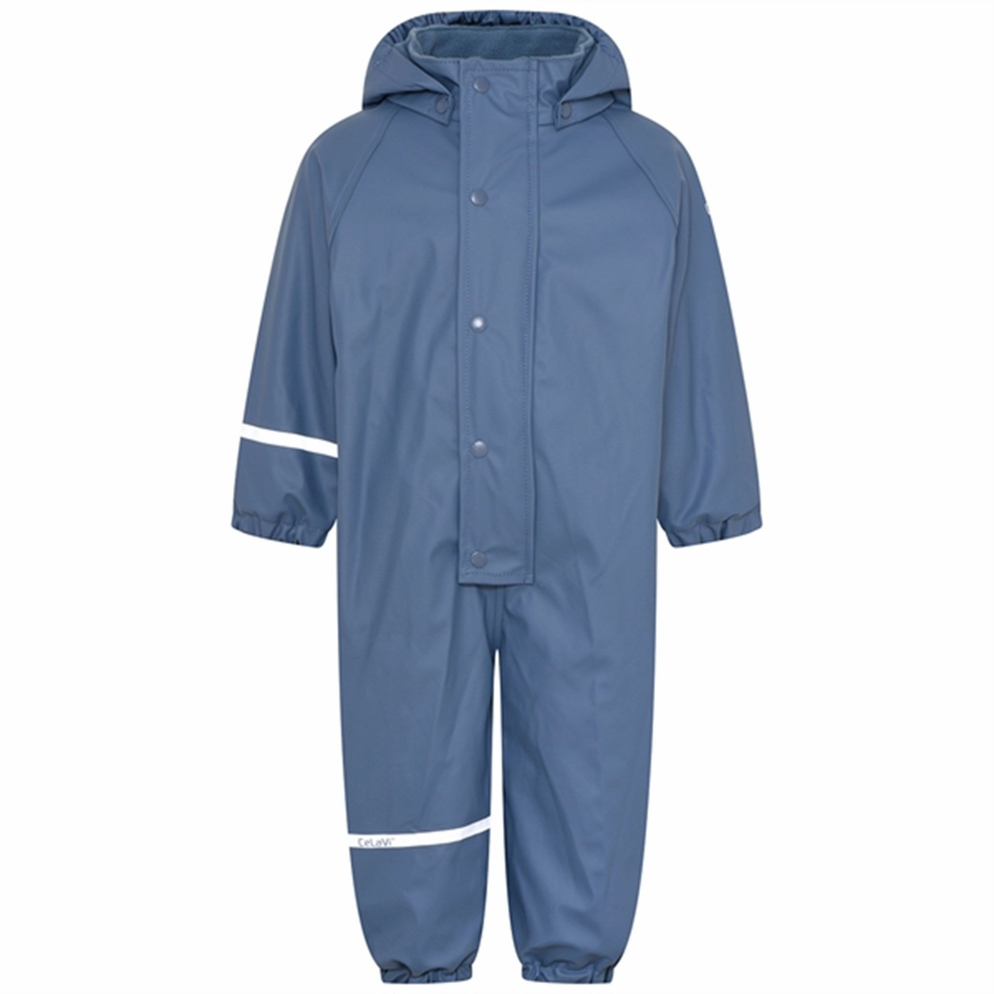 Celavi Rainsuit With Fleece China Blue Avant-garde Authentic