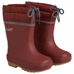 CeLaVi Thermal Wellies w. Linning Mahogany Attractive Pristine