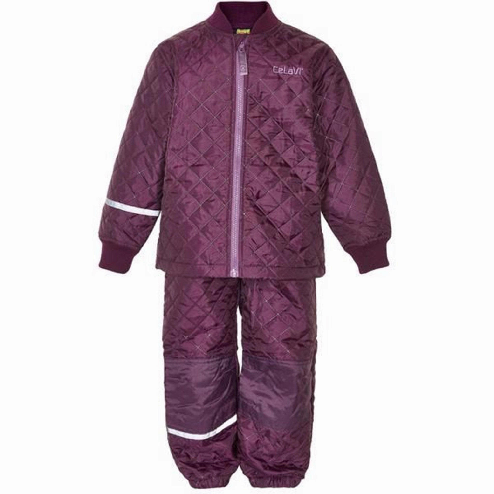 CeLaVi Thermo Set Basic Blackberry Fashionable Stretchy