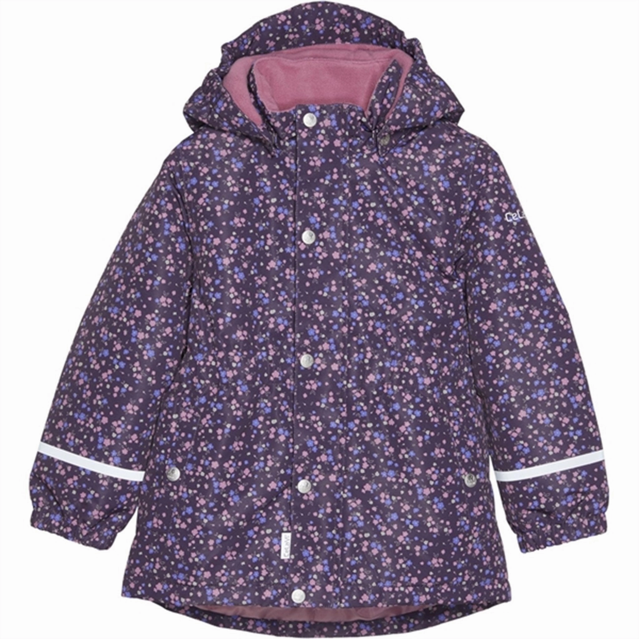 CeLaVi Winter Jacket Plum Perfect Avant-garde Masterpiece