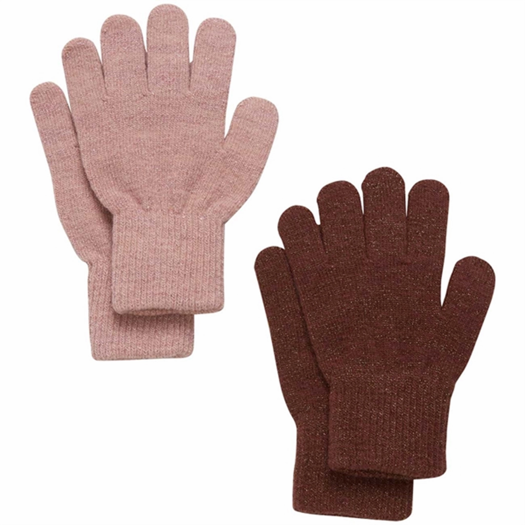 CeLaVi Gloves Magic Glitter 2-Pack Fudge Sumptuous Majestic