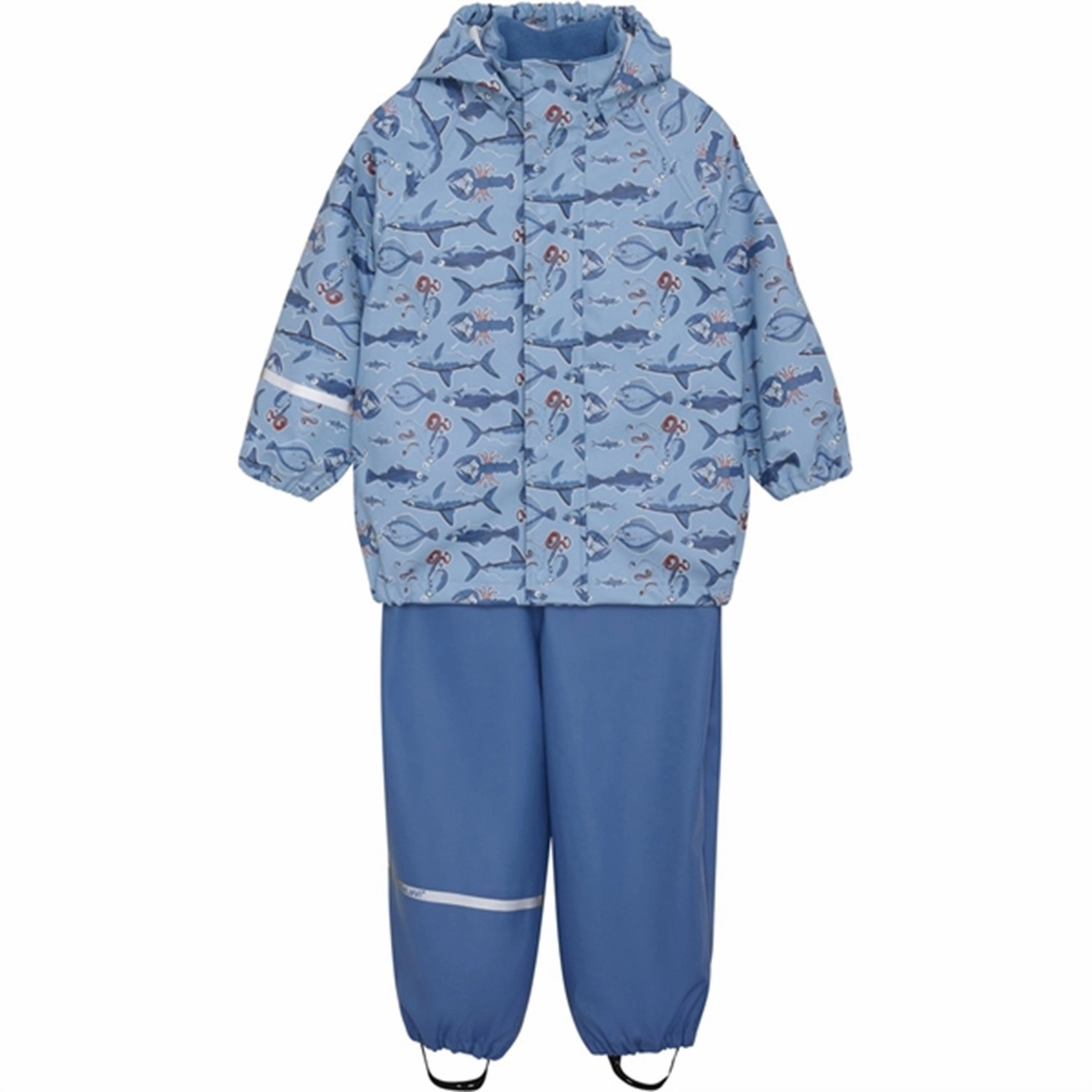 Celebrated CeLaVi Rain Set Aop Federal Blue Distinctive