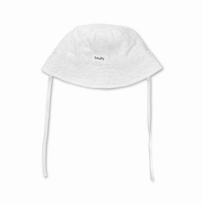 Celebrated Lalaby Broderi Anglaise Loui Baby Hat Lavish
